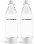 SODASTREAM Bottle Fuse 2 x 1 l White für die Spülmaschine - Sodastream-Flasche