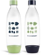 Sodastream Fuse palack (mosogatógépben mosható), zöld/kék, 2×1 l - Sodastream palack