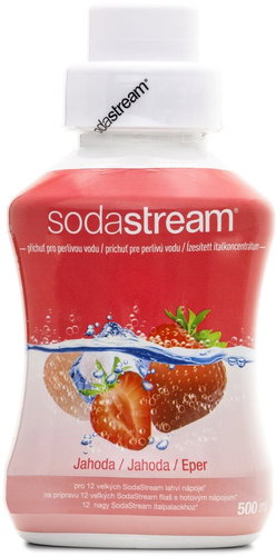 SODASTREAM STRAWBERRY Flavour 500ml - Syrup - Main image