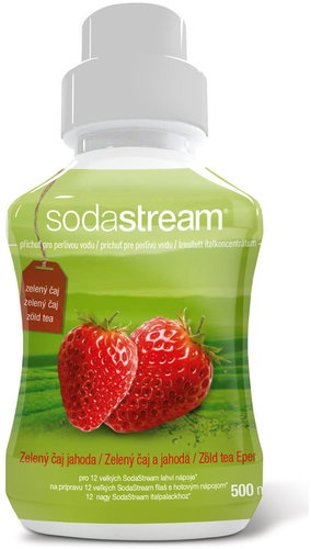 SODASTREAM Flavour GREEN TEA - STRAWBERRY 500ml - Syrup - Main image