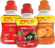 SodaStream Pomaranč/Cola/Lesné plody - Sada