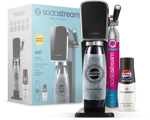SodaStream ART Black Pepsi Zero - Satz - Hauptbild
