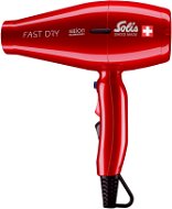 Solis Fast Dry, červený - Fén na vlasy