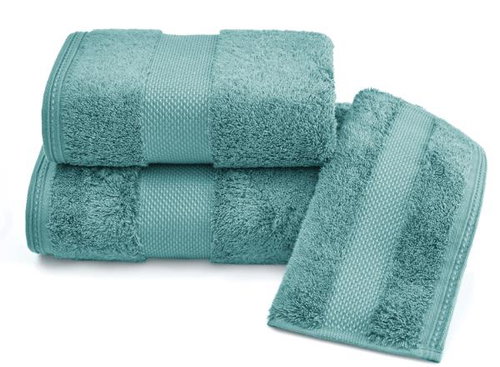 Soft Cotton - Luxury towel DELUXE 50 × 100 cm, turquoise - Towel - Main image