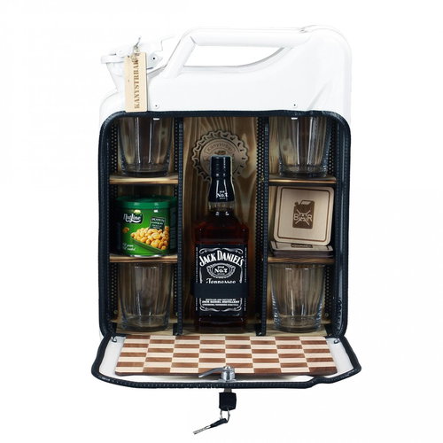 Canister bar white opening drawbridge-AKCE equipped - Gift Crate - Main image