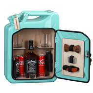 Canister bar SPECIAL turquoise - new paint - Gift Crate