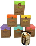 Song of India Organic Goodness soy candle set 6 × 200 g - Candle Set