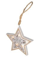 Solight LED Christmas Star, Wooden Decor - Christmas Lights