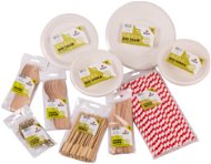 SOLO Disposable Tableware Set - 12 People - Disposable Tableware