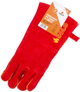 BBQ Gloves SOLO FIREPLACE AND GRILL GLOVES GENUINE - Rukavice na grilování