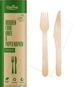 Cutlery set ECO (fork, knife, napkin) - Cutlery Set