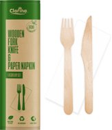 Cutlery set ECO (fork, knife, napkin) - Cutlery Set