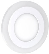 Solight LED backlit panel, ceiling, 12W + 4W, 900lm, 4000K, round - LED Light