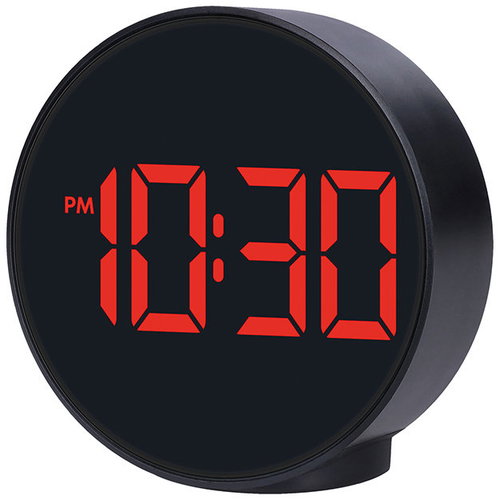 Solight Alarm clock with thermometer, black - Alarm Clock - Main image