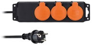 Solight Extension Lead 5m, 3 Sockets IP44 - Extension Cable