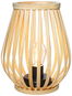 Solight Bambusová lucerna s LED žárovkou, teplá bílá, 2 × AA, 20 cm - Lucerna