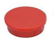 SOLLAU feritový kancelársky kruhový červený 20 × 7 mm – balenie 20 ks - Magnet