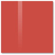 SOLLAU Skleněná magnetická tabule červená korálová 48 × 48 cm - Magnetic Board
