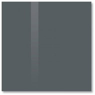 SOLLAU Skleněná magnetická tabule šedá antracitová 48 × 48 cm - Magnetic Board