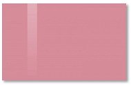 SOLLAU Sklenená magnetická tabuľa ružová perlová 40 × 60 cm - Magnetická tabuľa
