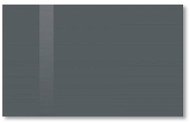 SOLLAU Sklenená magnetická tabuľa sivá antracitová 60 × 90 cm - Magnetická tabuľa