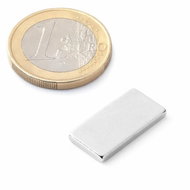 SOLLAU Neodymium magnet prism 20×10×2 mm, N42 - Magnet