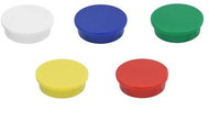 SOLLAU Ferrite office magnet round white 20×7 mm - Magnet