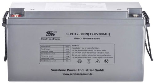 SUNSTONE - POWER LiFePO4 Battery 12V/300Ah SLPO12 - 300N - Expansion Battery - Main image