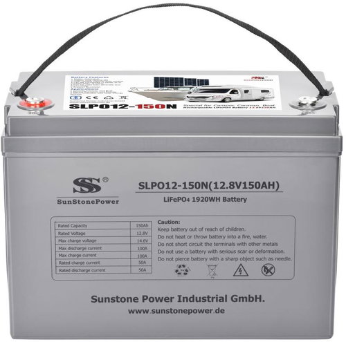 SUNSTONE - POWER LiFePO4 Battery 12V/150Ah, SLPO12 - 150N HC150A Sunstone Power - Expansion Battery - Main image