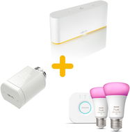 Somfy TaHoma® switch + Somfy Termostatická hlavice + Philips Hue White and Color Ambiance 9W 1100 E2 - Set