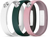 Sony SWR110 Classic vel. L white, light pink, dark green - Watch Strap