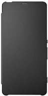 Sony Style Cover Flip SCR54 Graphite Black - Mobiltelefon tok