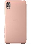 Sony SCR58 Style Flip Cover Rose Gold - Phone Case