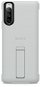 Sony Xperia 10 III szürke állványos tok - Telefon tok