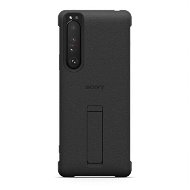 Sony Stand Cover Black pre Xperia 1 III - Kryt na mobil