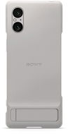 Sony Stand Cover Xperia 5 V tok - Platinum gray - Telefon tok