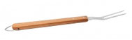 SOMAGIC Grilovací vidlička, nerez, dřevěná rukojeť, 44 cm - Fork