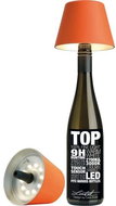 Sompex Table LED bottle lamp Top 12,5 cm, orange - Table Lamp