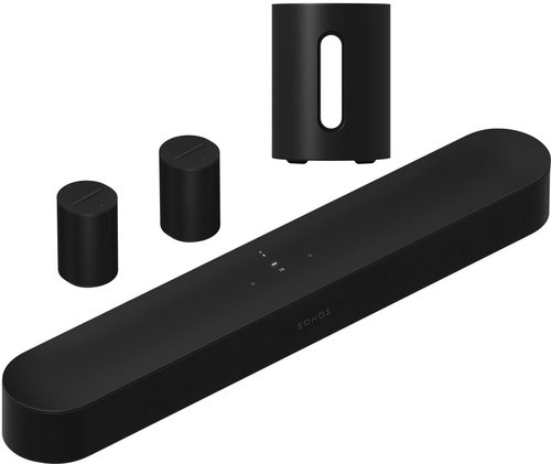 Sonos BEAM black + Sonos Sub Mini + 2x Sonos Era 100 - Home Theatre - Main image