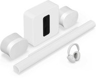 Sonos Ace White + Sonos Arc Ultra White + Sonos Sub 4 + 2x Sonos Era 300 - Set