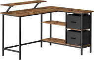 SONGMICS Vasagle Very corner, brown-black - Writing Desk
