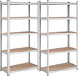 Songmics Regál Plutar 180 cm, hnědá, 2 ks - Regál