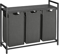 Songmics Laundry basket File 114 l grey - Laundry Basket