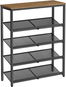 Songmics Vasagle Lorado 93 cm medově hnědý/černý - Botník