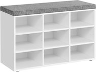 Songmics Vasagle Endersen Shoe rack 78 cm white - Shoe Rack