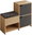 Sapphire oak/anthracite grey
