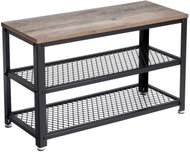 Songmics Vasagle Leggy black/beige - Shoe Rack