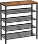 Shoe Rack Songmics Vasagle Lorado 93 cm brown - Botník