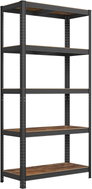 SongmicsWera Lina 90 × 180 cm, black - Shelving Unit