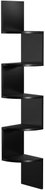 Songmics Vasagle Nora corner shelf, black - Shelf